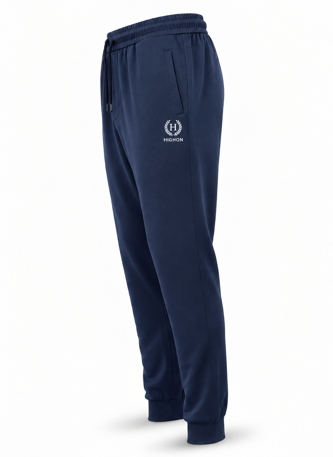 Men’s Navy Blue Casual Trouser – Premium Fit