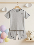 Kids Premium Cotton Nicker Suit (Gray)