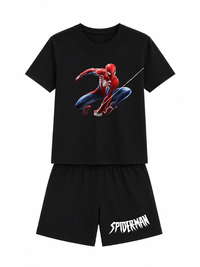 Kids Premium Sports Wear Set (Black)